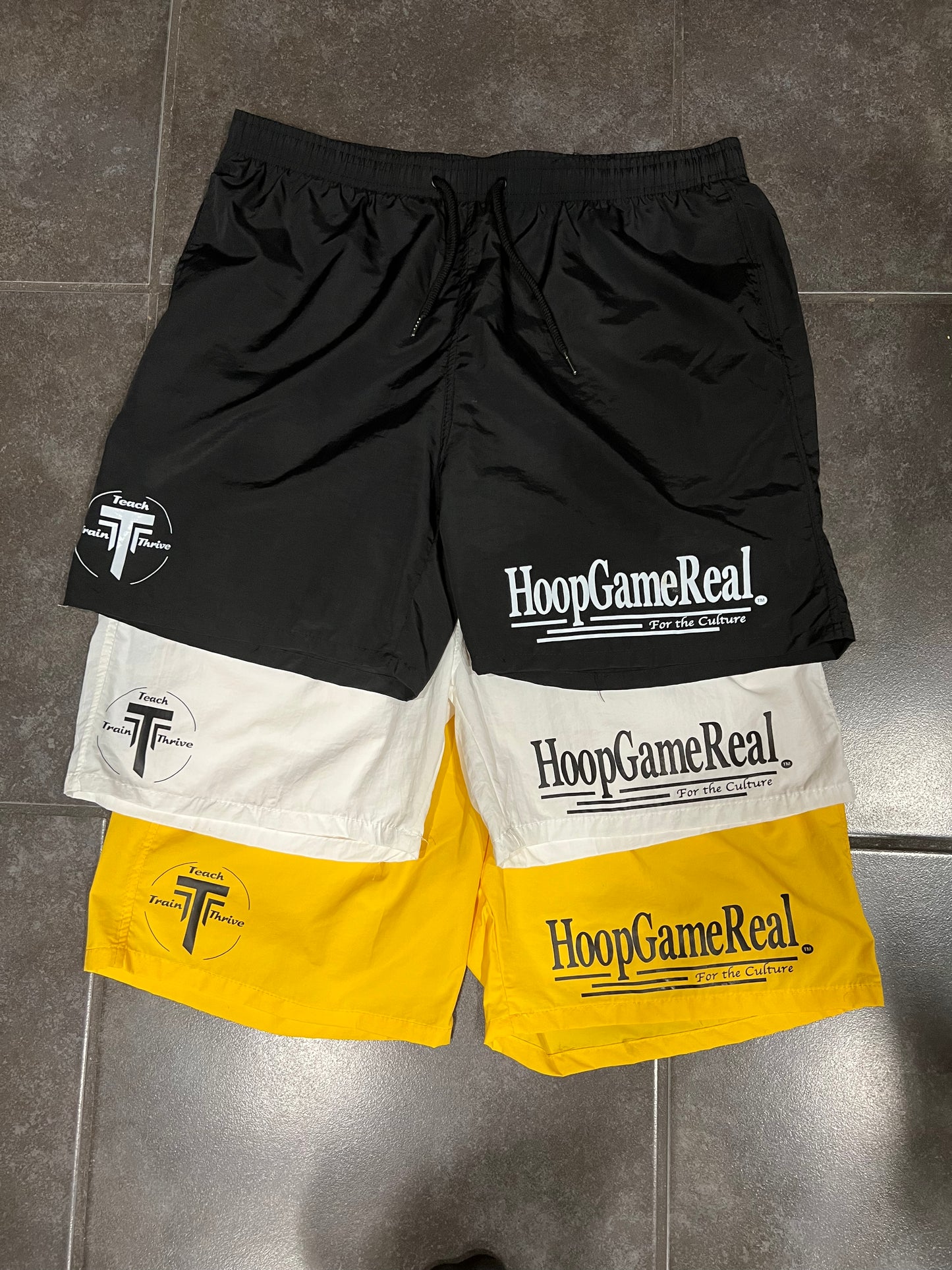 HoopGameReal Black/elite shorts