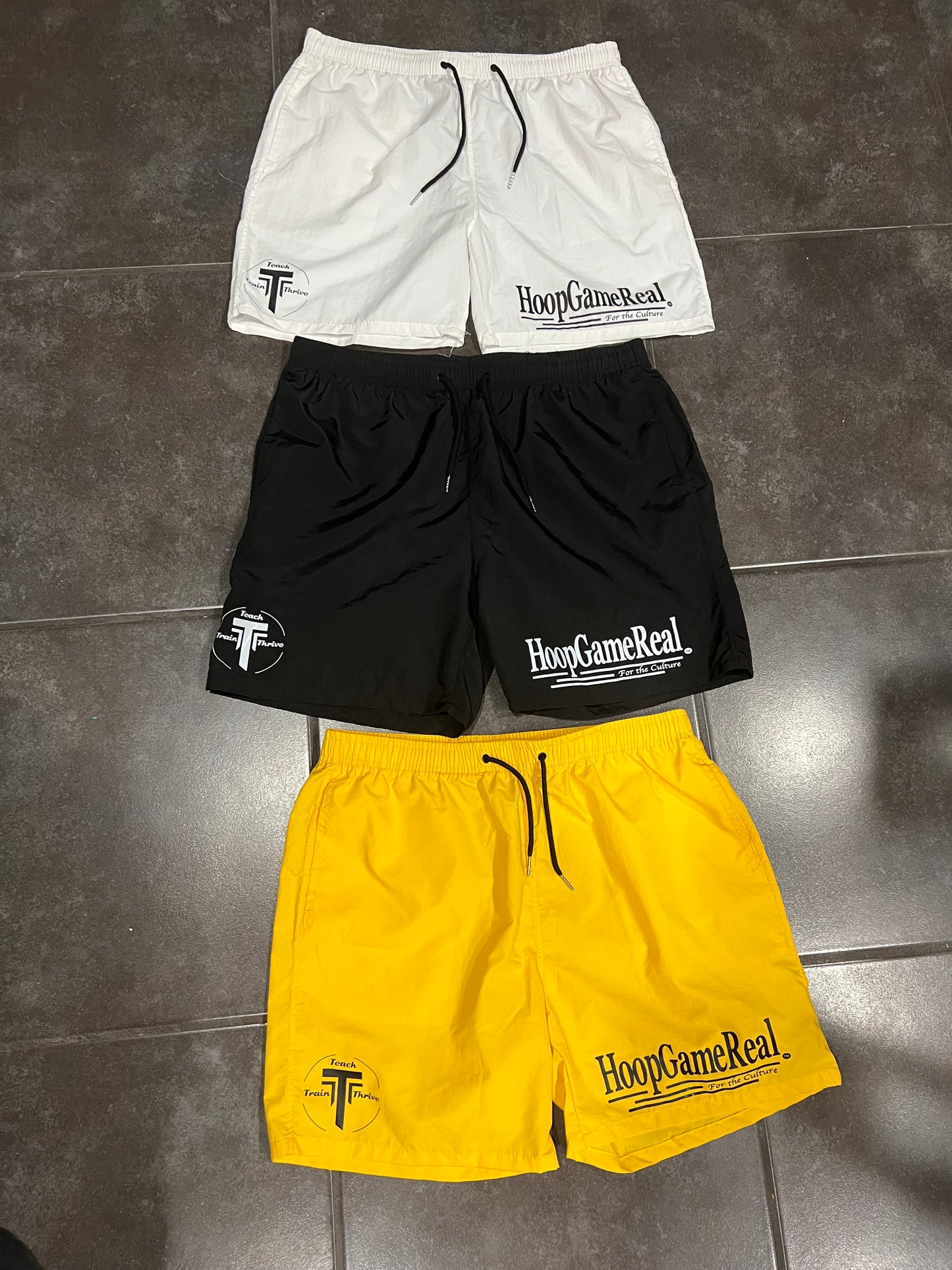 HoopGameReal Black/elite shorts