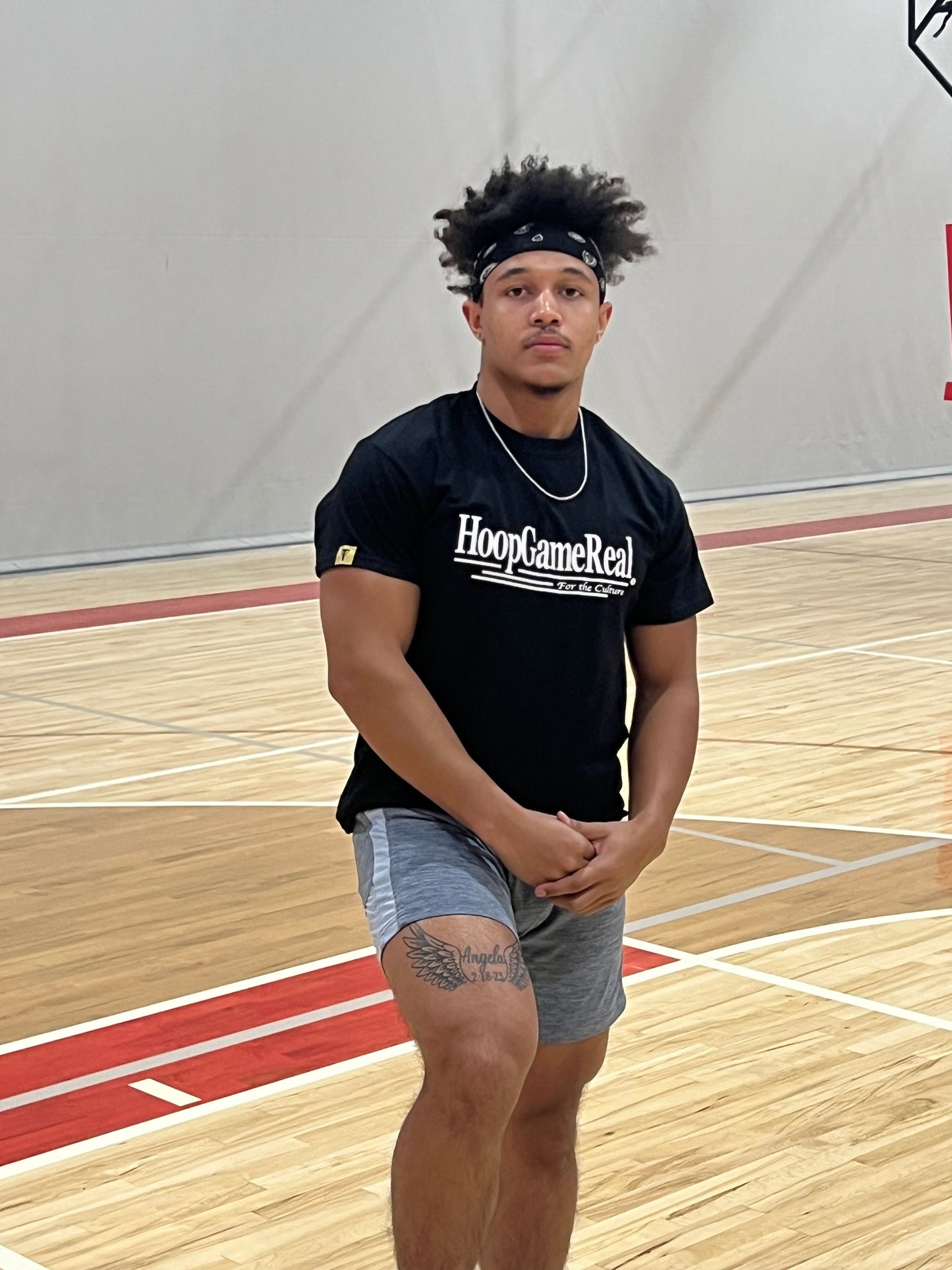 HoopGameReal Black/Elite Tee