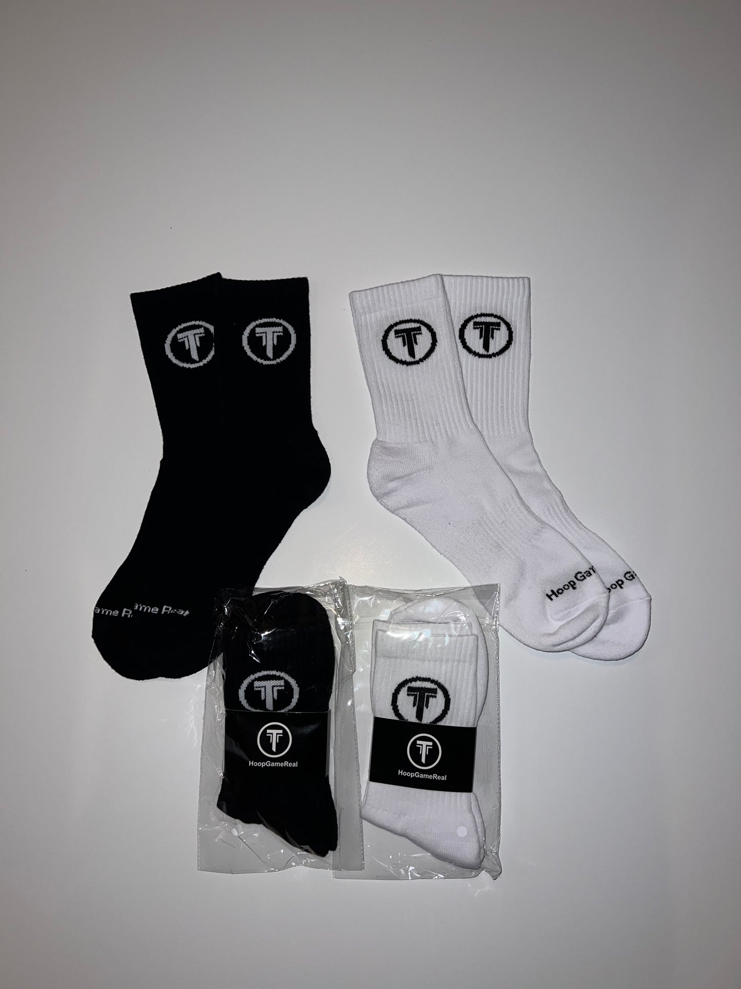 Elite / Logo socks (white)