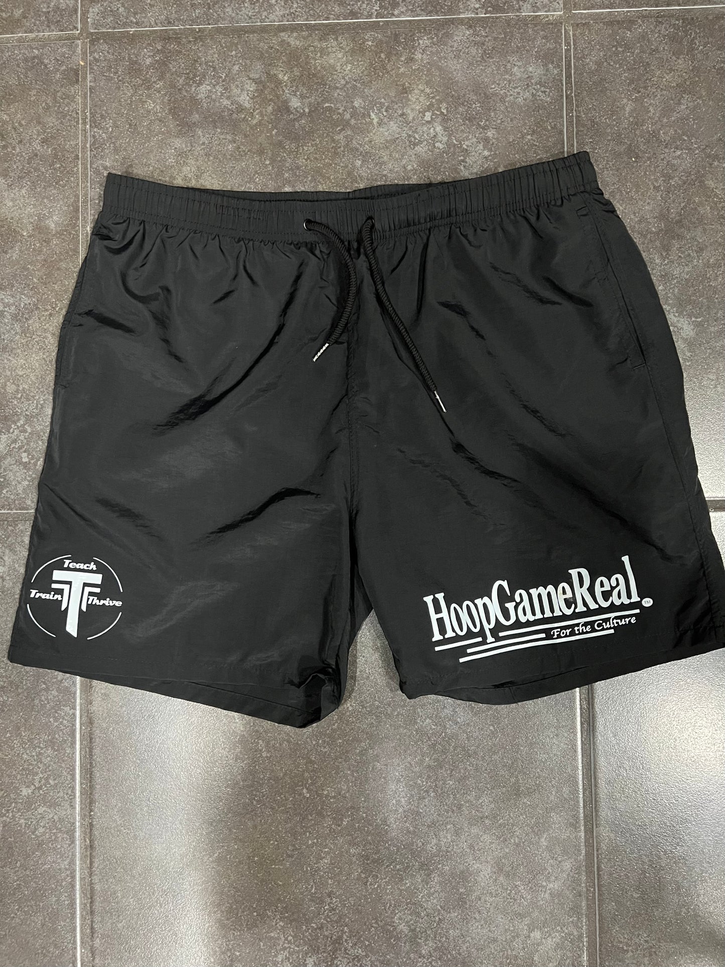 HoopGameReal Black/elite shorts