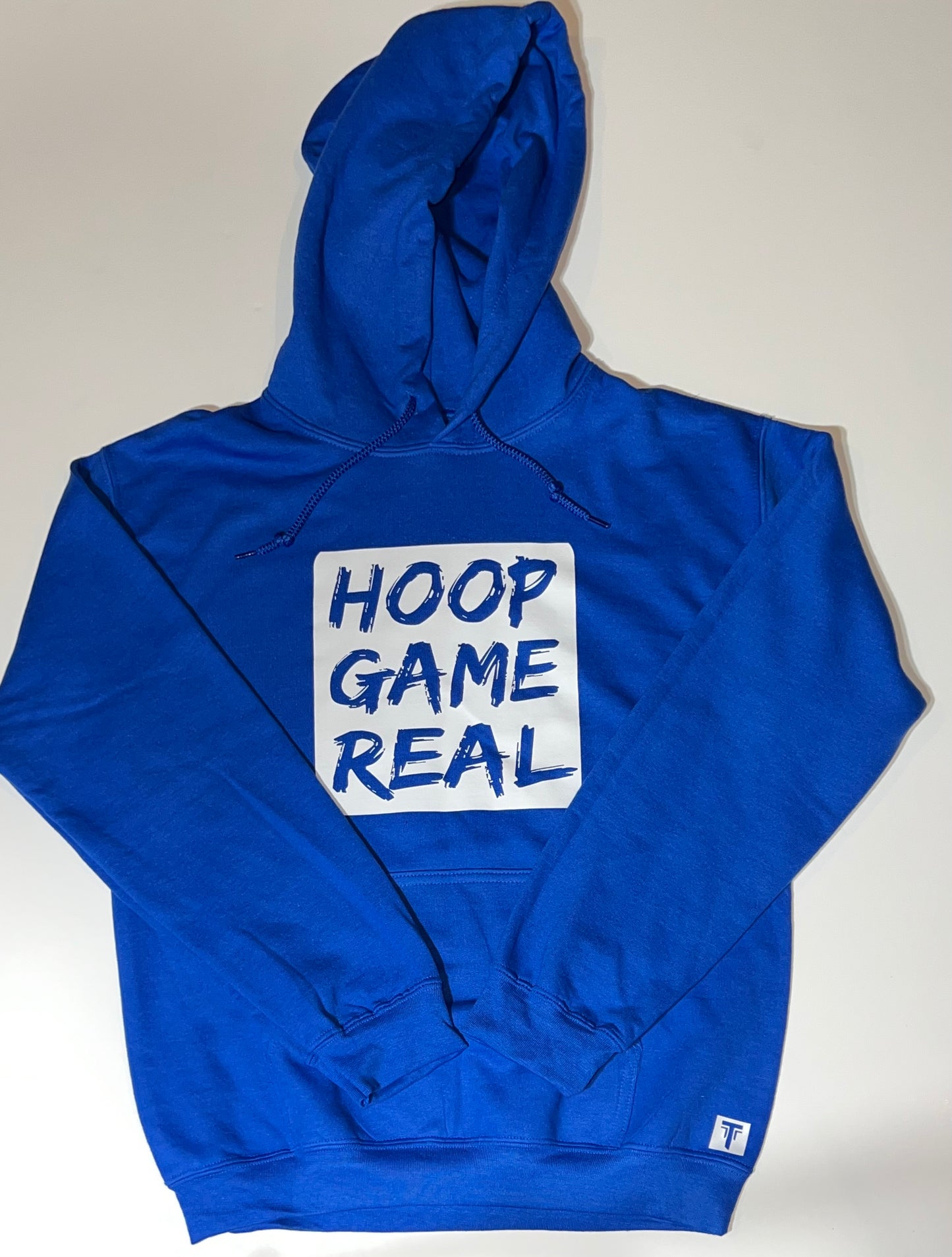 Hoodie/ HoopGameReal Royal Blue with Free splash T shirt (Limited Time)